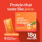Clear Protein + Collagen (Peach Iced Tea)