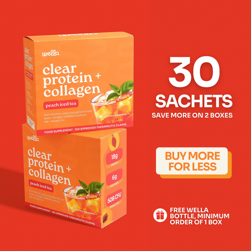 Clear Protein + Collagen (Peach Iced Tea)