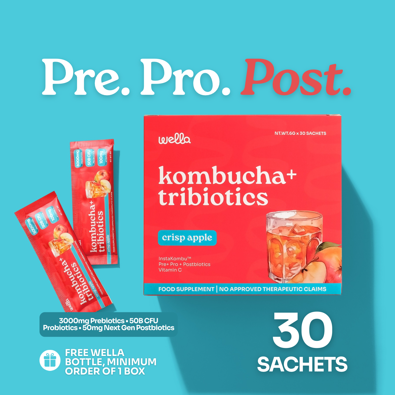 Kombucha + Tribiotics